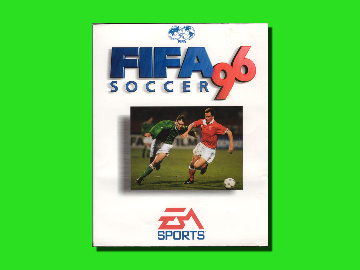 FIFA covers through the ages - 1996