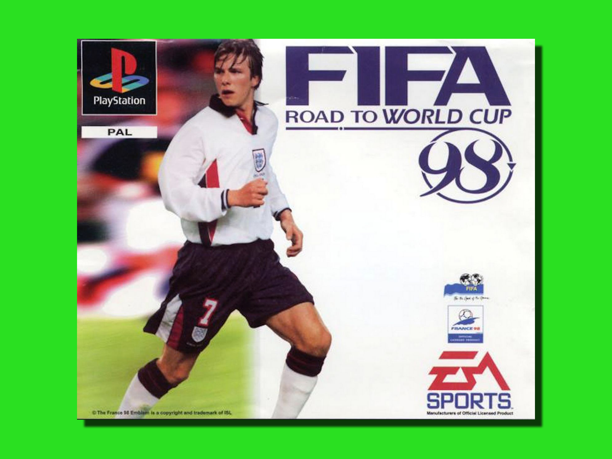 FIFA covers through the ages - 1998