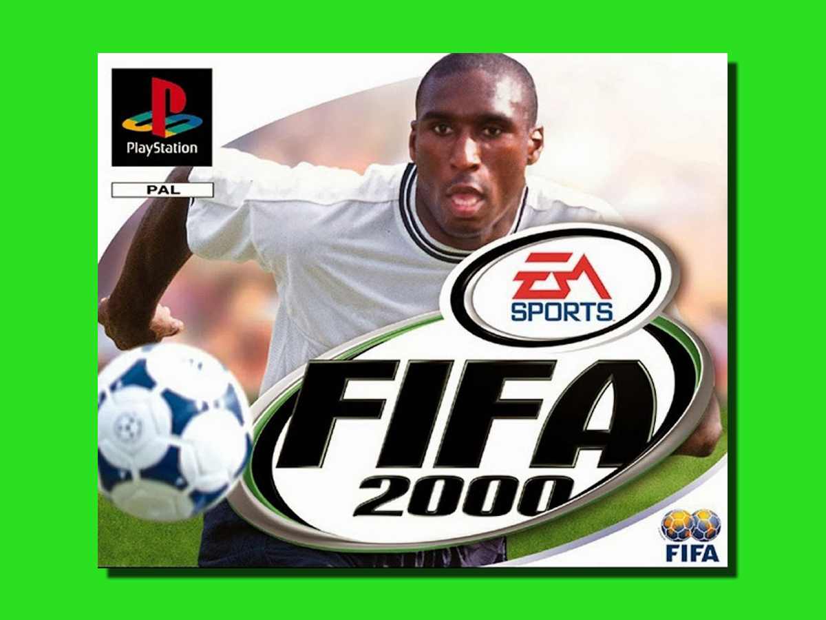 FIFA covers through the ages - 2000