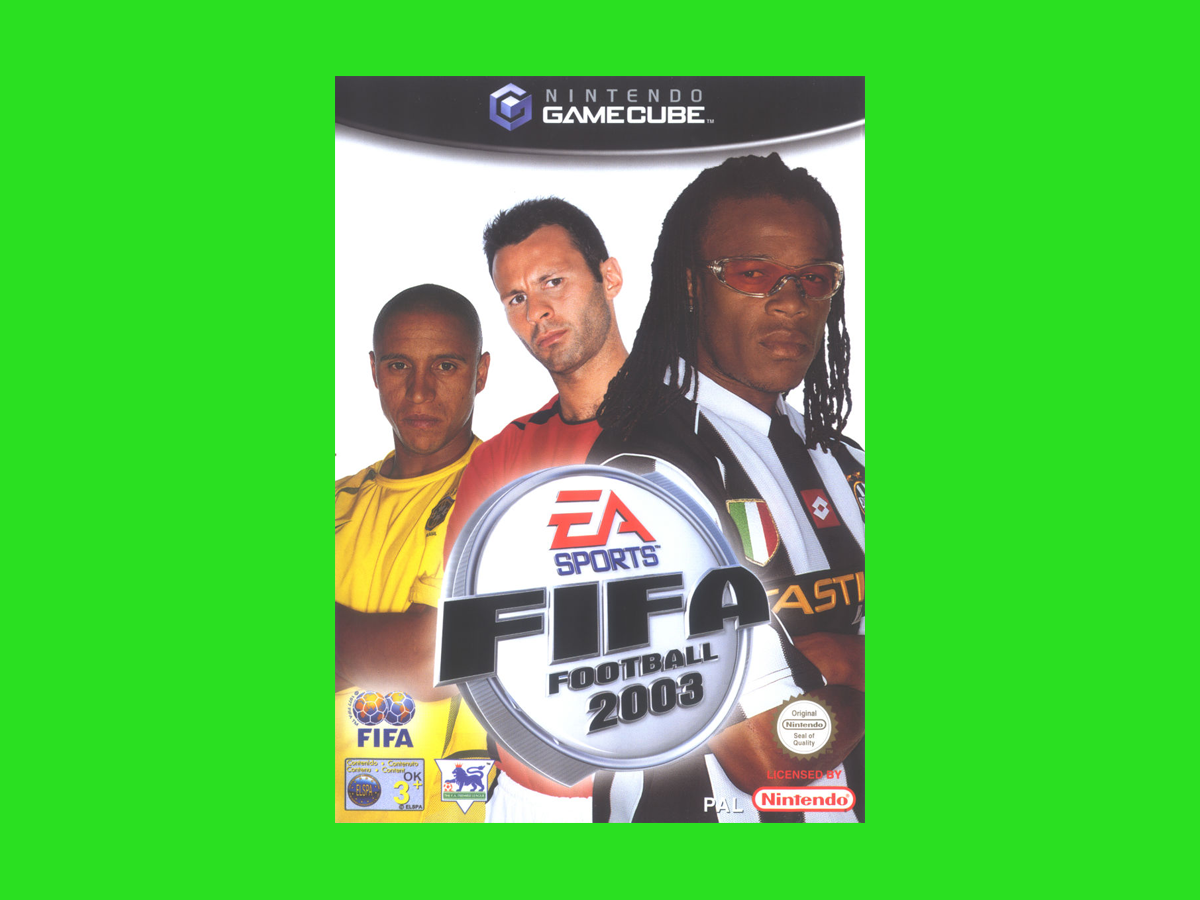 FIFA covers through the ages - 2003