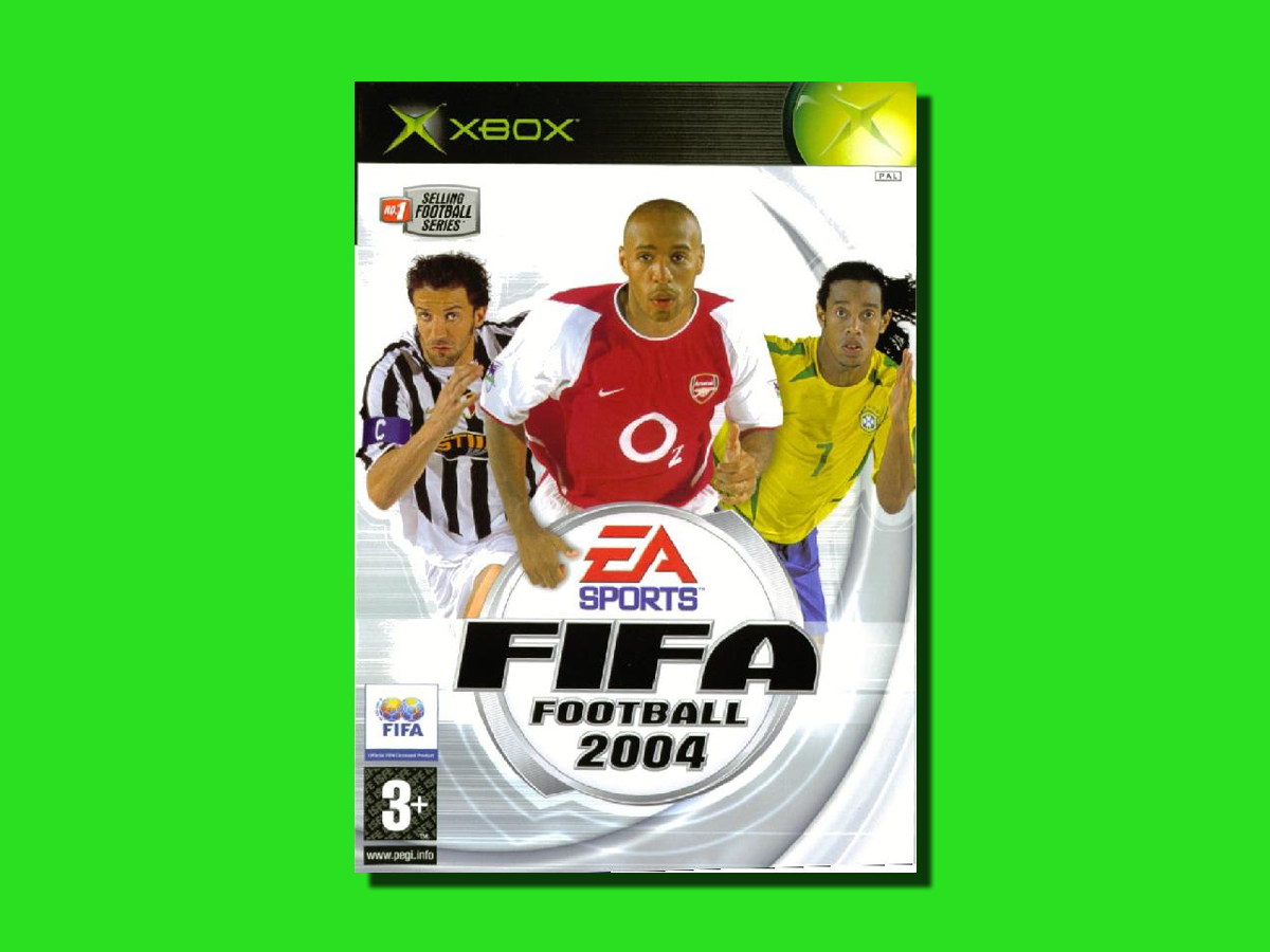 FIFA covers through the ages - 2004