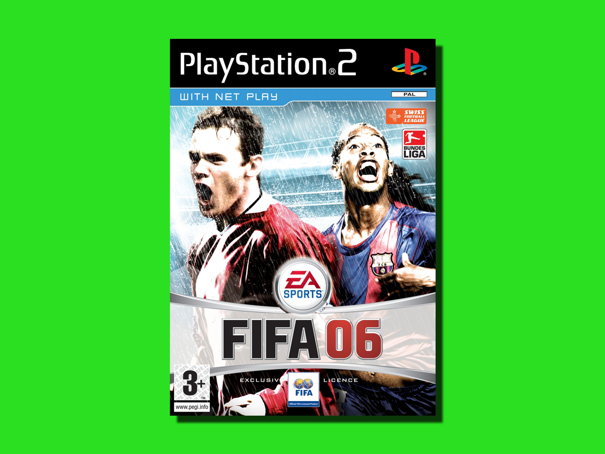 FIFA covers through the ages - 2006