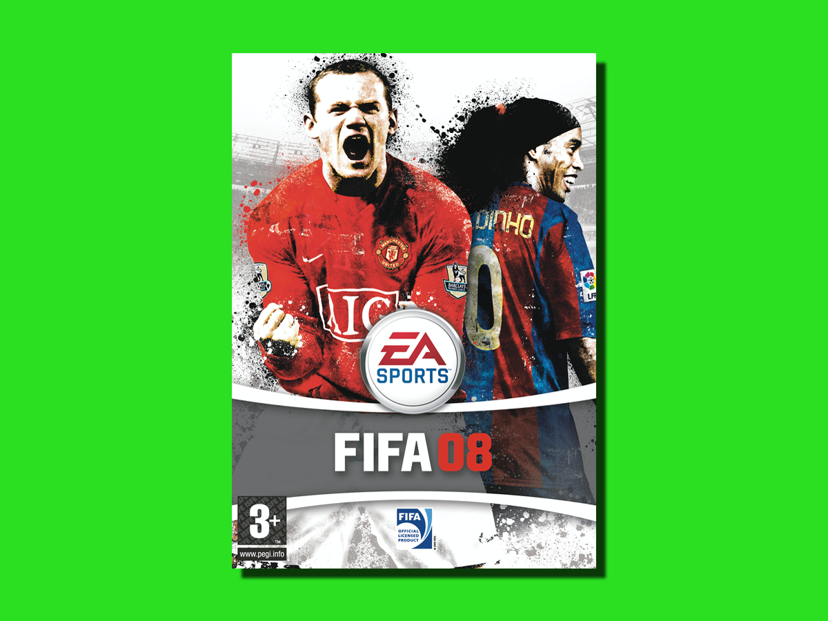 FIFA covers through the ages - 2008