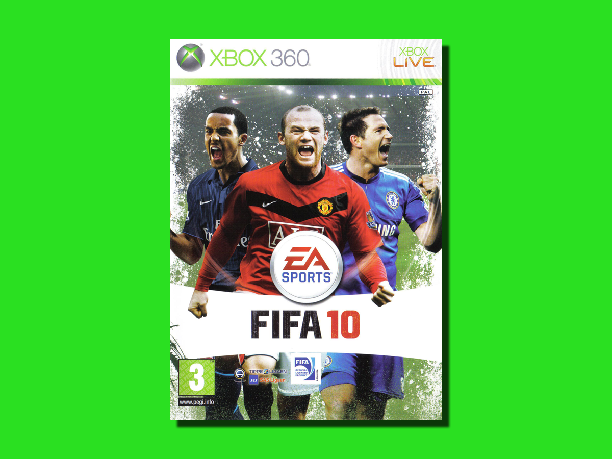 FIFA covers through the ages - 2010