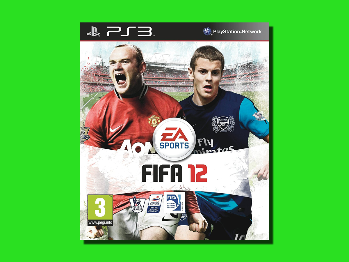 FIFA covers through the ages - 2012