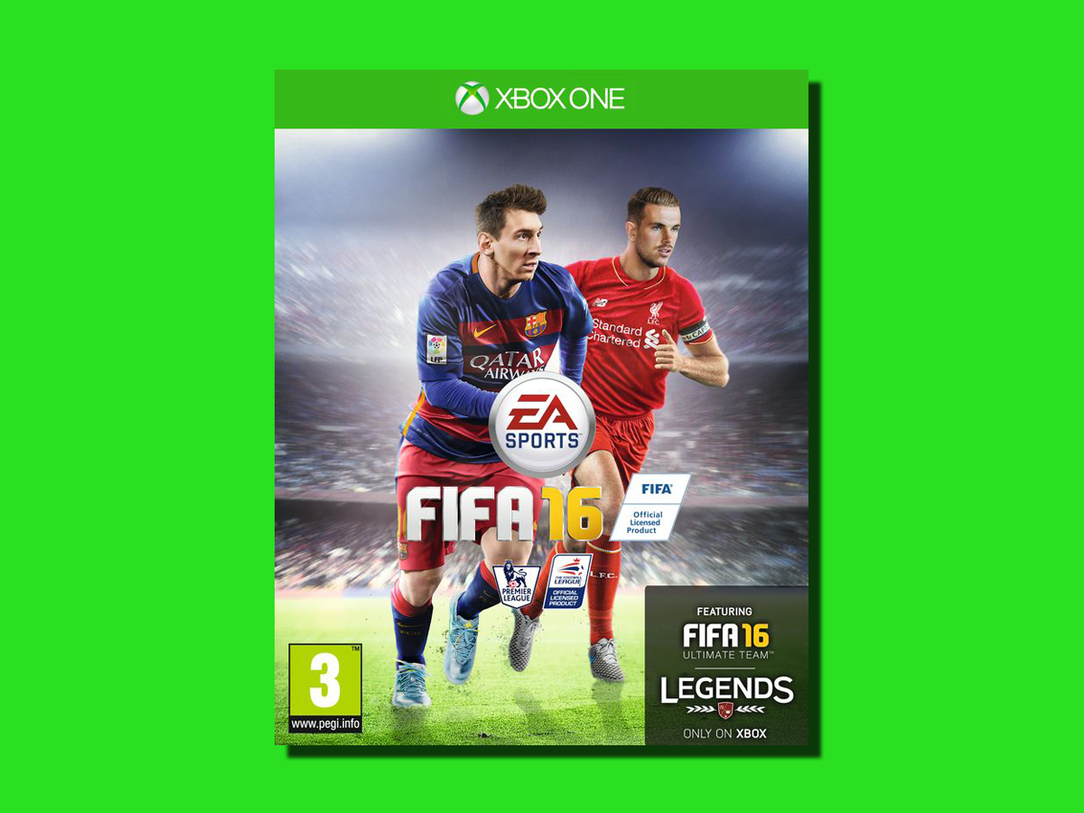 FIFA covers through the ages - 2016