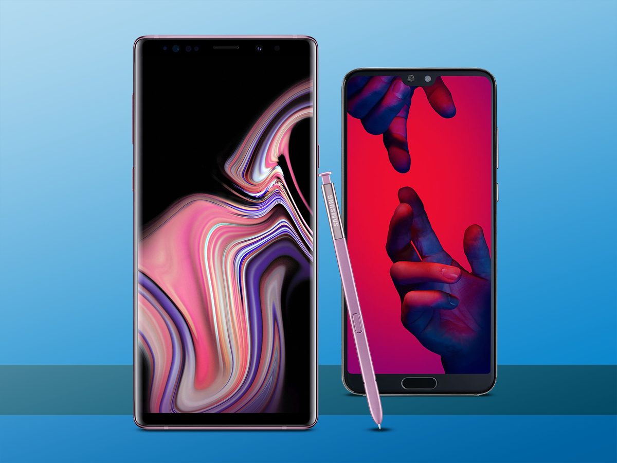 Samsung Galaxy Note 9 vs Huawei P20 Pro: The weigh-in