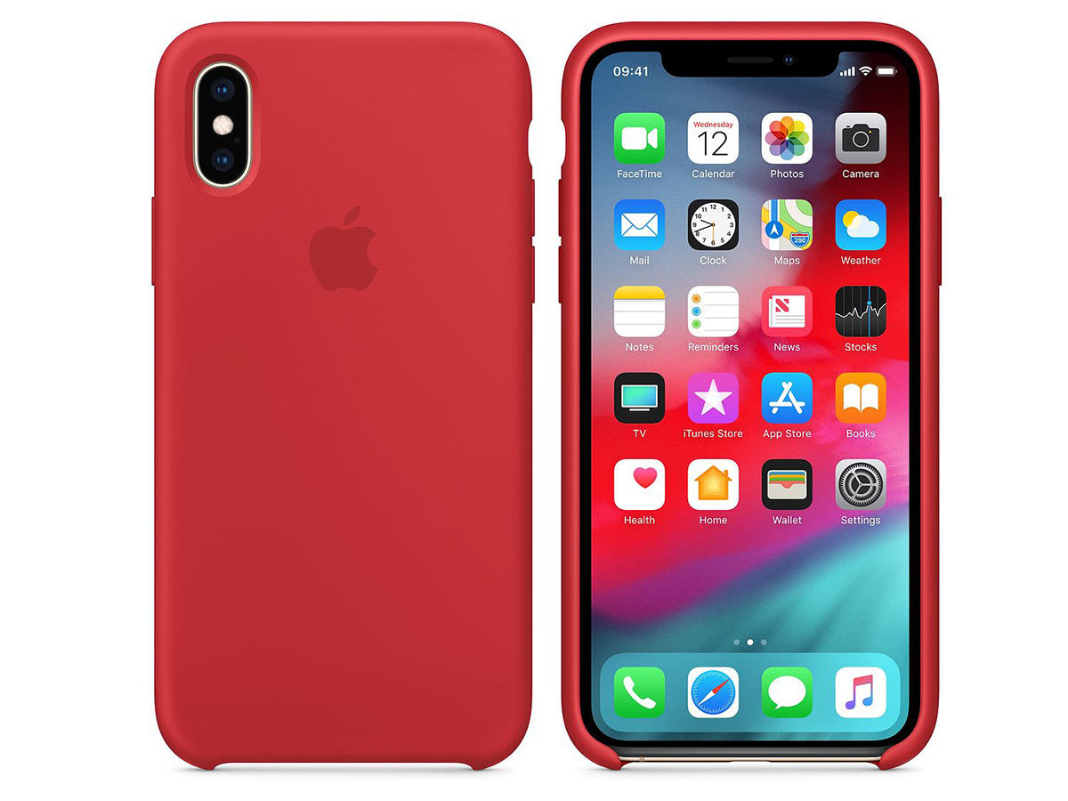 APPLE IPHONE XS SILICONE CASE (£45)