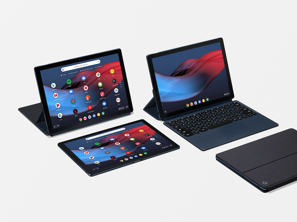 3) GOOGLE GOES CONVERTIBLE WITH THE PIXEL SLATE