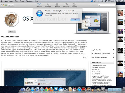 apple os mountain lion