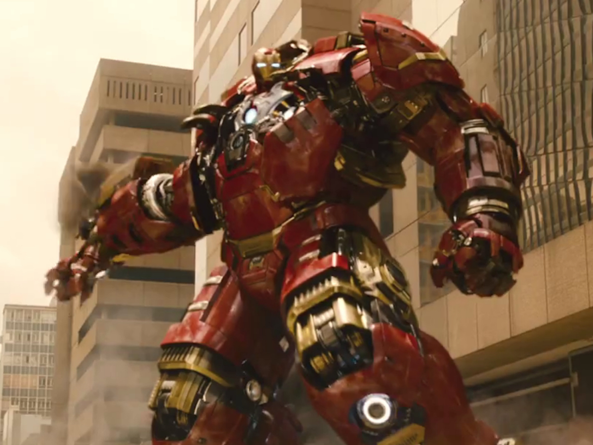 Fully Charged: The new Avengers: Age of Ultron trailer, a car is being ...