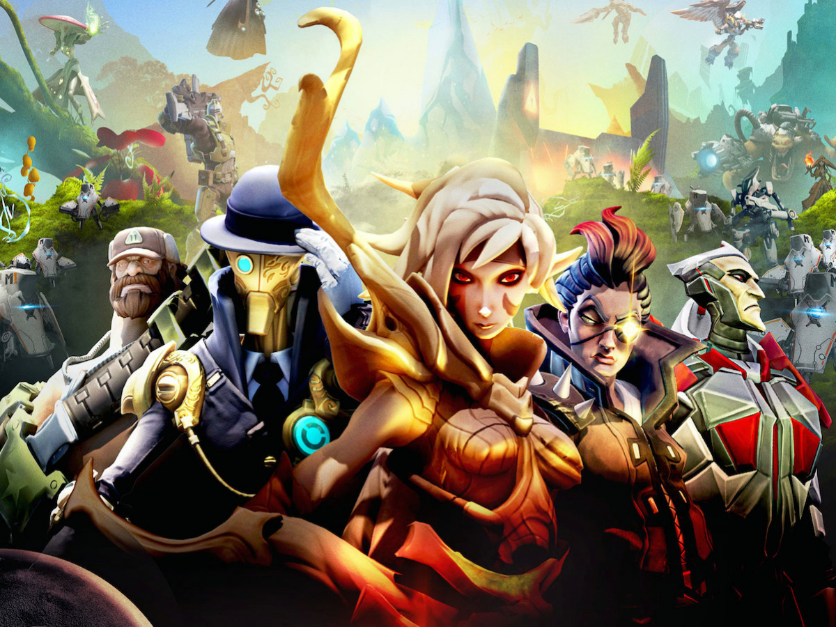 Gearbox and 2K announce Battleborn, a gorgeous co-op, first-person ...