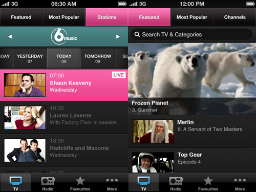 BBC iPlayer app comes to the iPhone in the UK