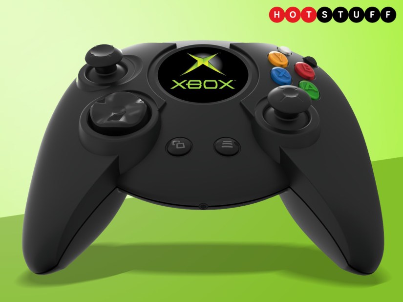 The Hyperkin Duke brings back and revamps 2001’s Xbox controller, complete with giant green logo