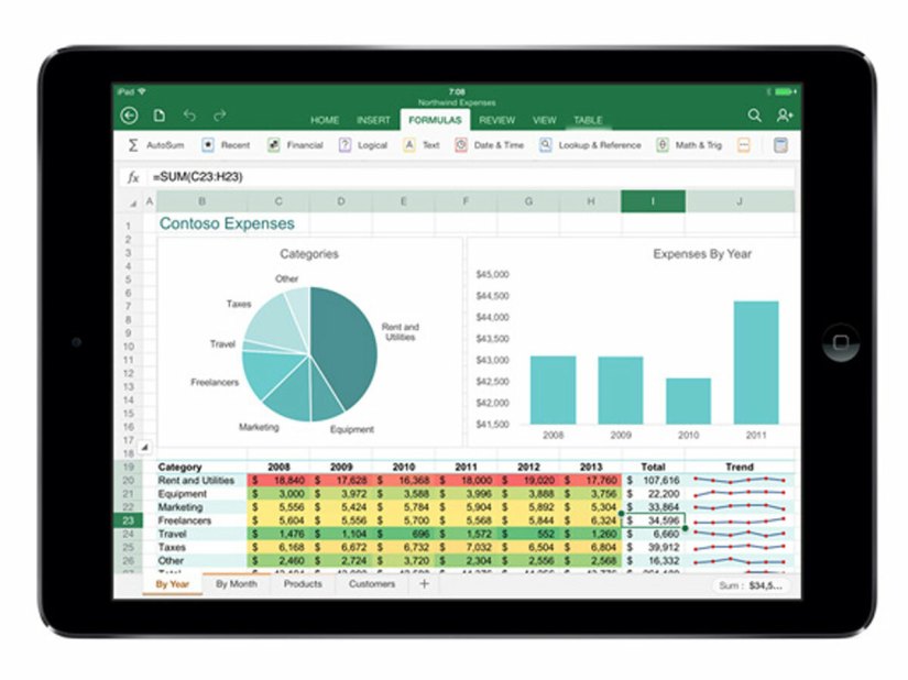 Microsoft announces Office for iPad