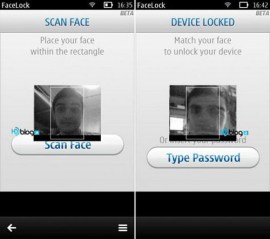 Nokia releases FaceLock for face recognition security