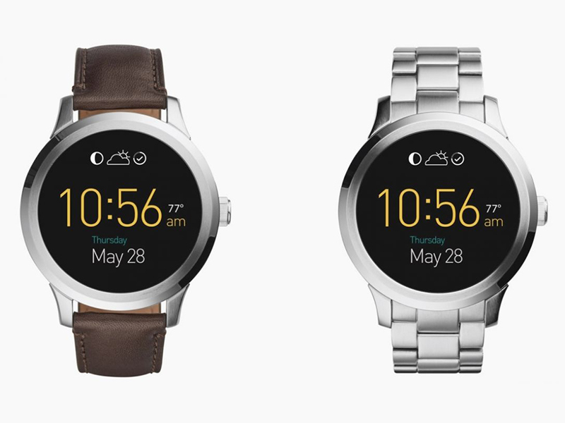 Onderscheppen tv stel voor Fossil and Intel's first Android Wear watch sure looks like the Moto 360 |  Stuff