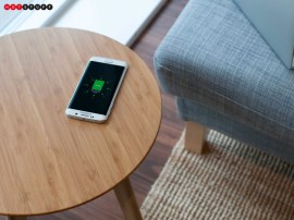 This seemingly ordinary table charges your smartphone without a cable in sight