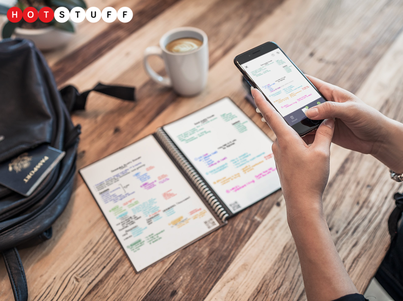 Rocketbook Fusion is a reusable paper notepad that can save your scribbles to the cloud