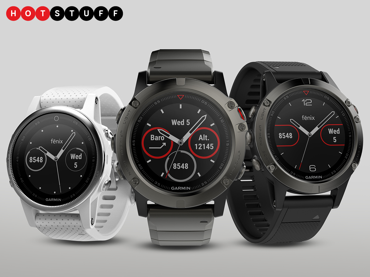 Garmin s new Fenix 5 watches will track all day whatever your