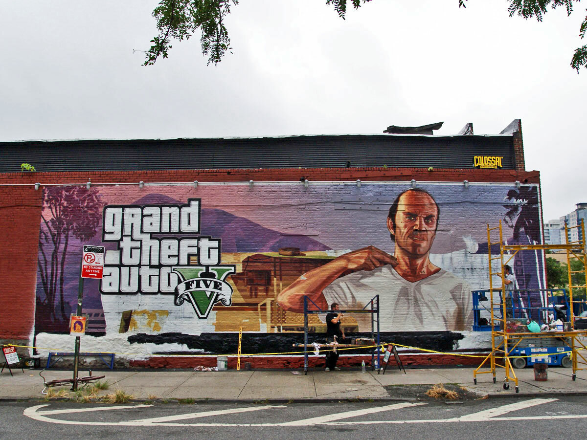 gta 5 mural overlay in 3d - The More You Know post - Imgur