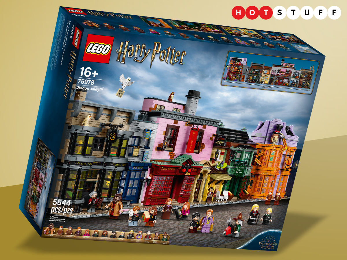 Lego reveals Harry Potter Diagon Alley — a magical modular set with an ...