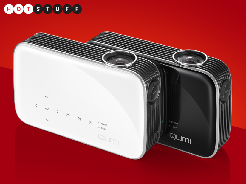 Tiny Qumi Q8 projector has no problem delivering big-screen thrills