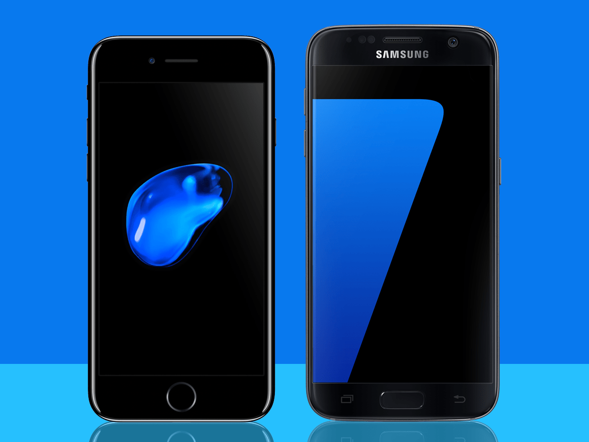 Apple Iphone 7 Vs Samsung Galaxy S7 Stuff