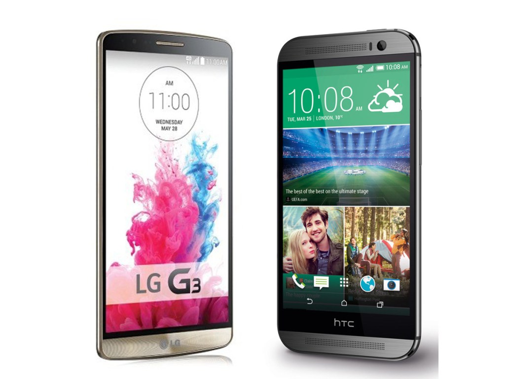 Which Smartphone Lg G3 Vs Htc One M8