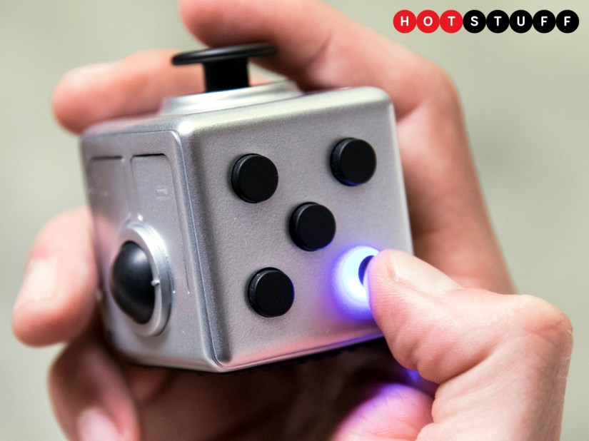 Masta Box is a Fidget Cube that’s also a Bluetooth media controller and presentation aid