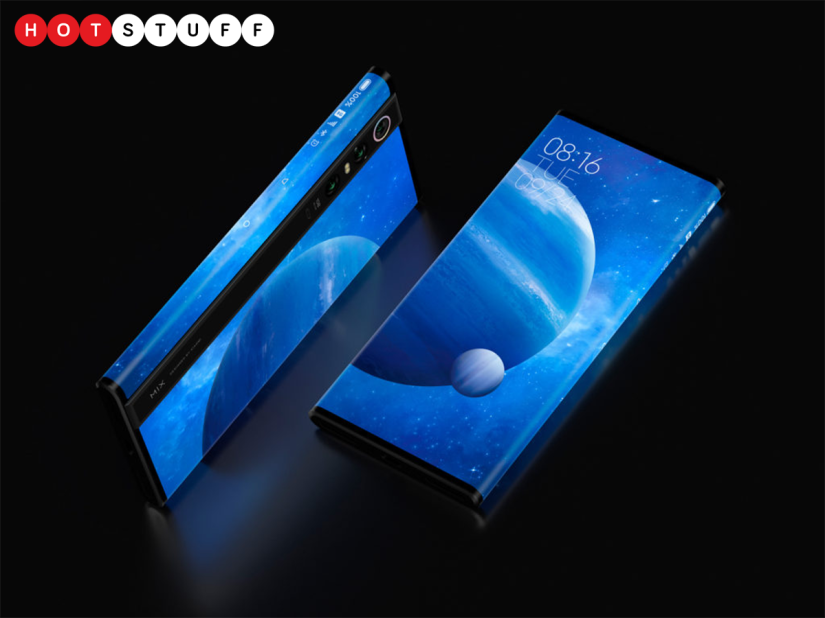 Xiaomi’s bonkers phone has a 108MP camera and a wraparound display