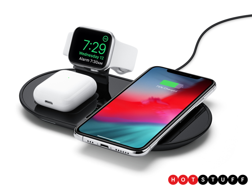 Mophie’s new 3-in-1 wireless charging pad will fill the AirPower shaped hole in your life