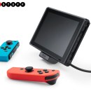 The Adjustable Charging Stand for Nintendo Switch lets Tabletop games go on forever