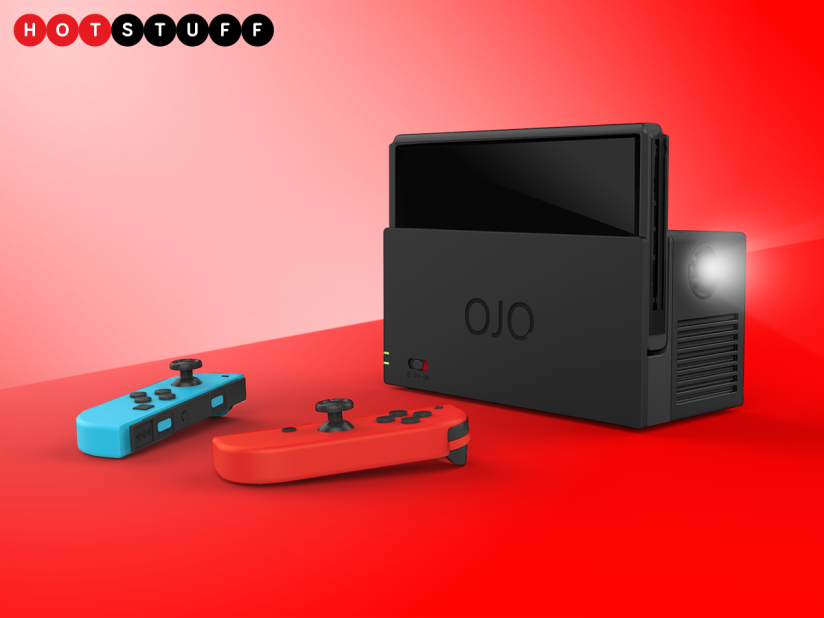 OJO is a dedicated portable projector for the Nintendo Switch