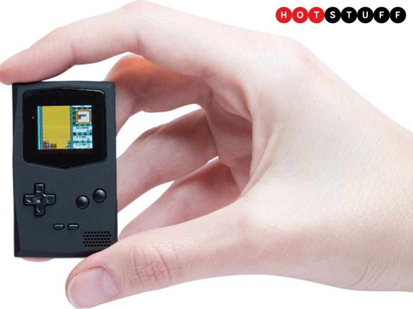 The PocketSprite is a keyring-sized Game Boy lookalike