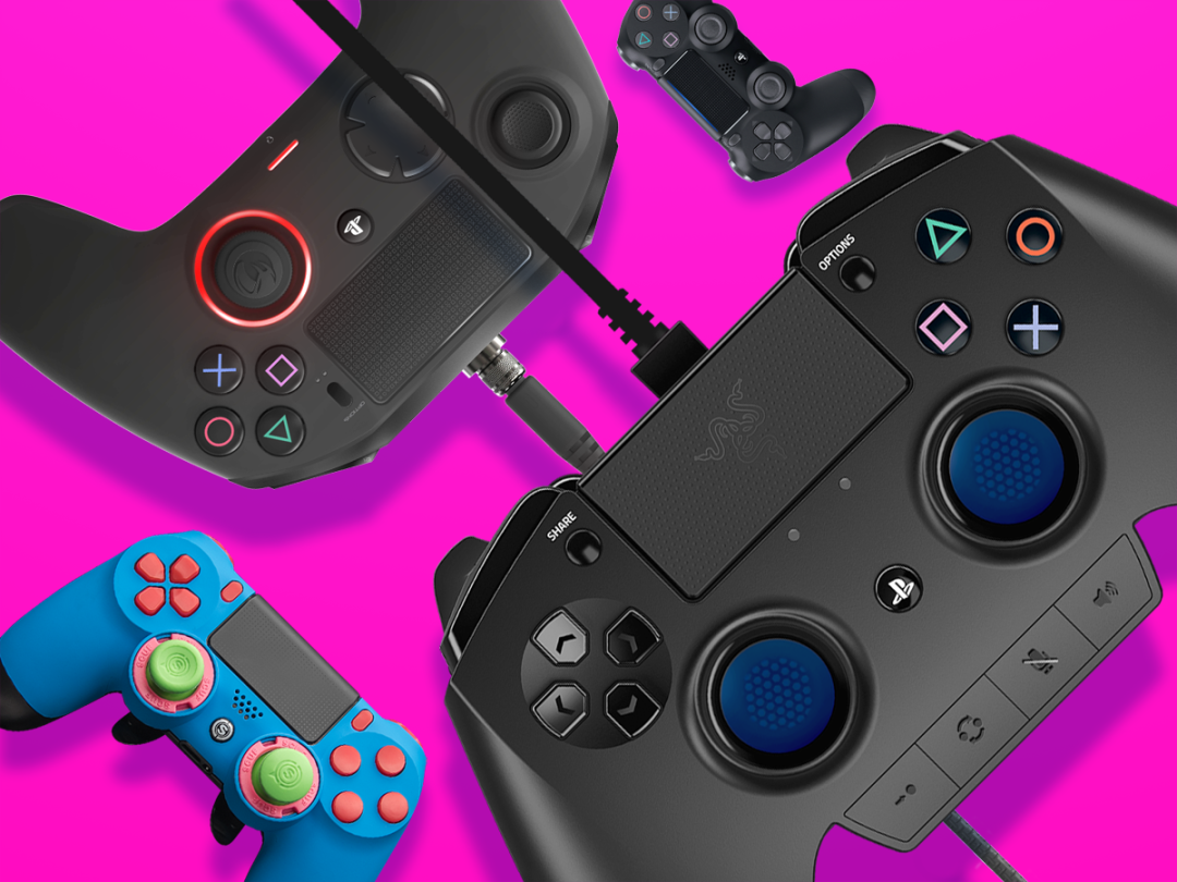Additional PS4 controllers  Officially licensed controllers for