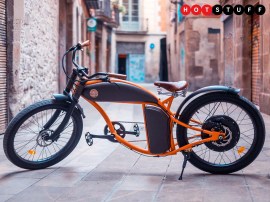 The RayVolt Cruzer is a retro-infused e-bike with plenty of smarts