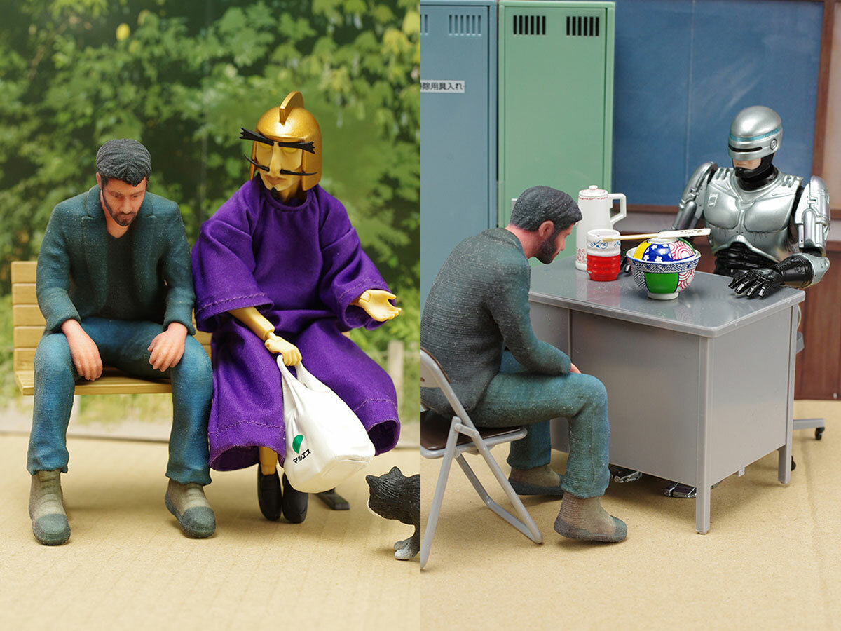Sad Keanu meme immortalised in 3D printed action figure
