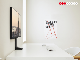 Slim Samsung Space Monitor will help you reclaim your cluttered desk