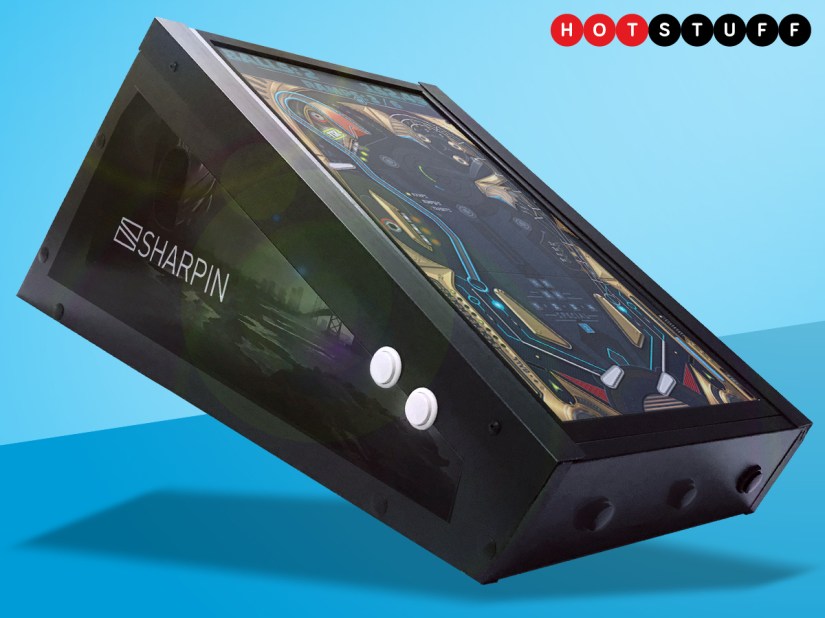 Sharpin is a DIY bartop pinball cabinet that runs on Android and won’t break the bank