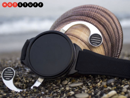 The Shell smartwatch doubles as a phone and you can charge it with your hands