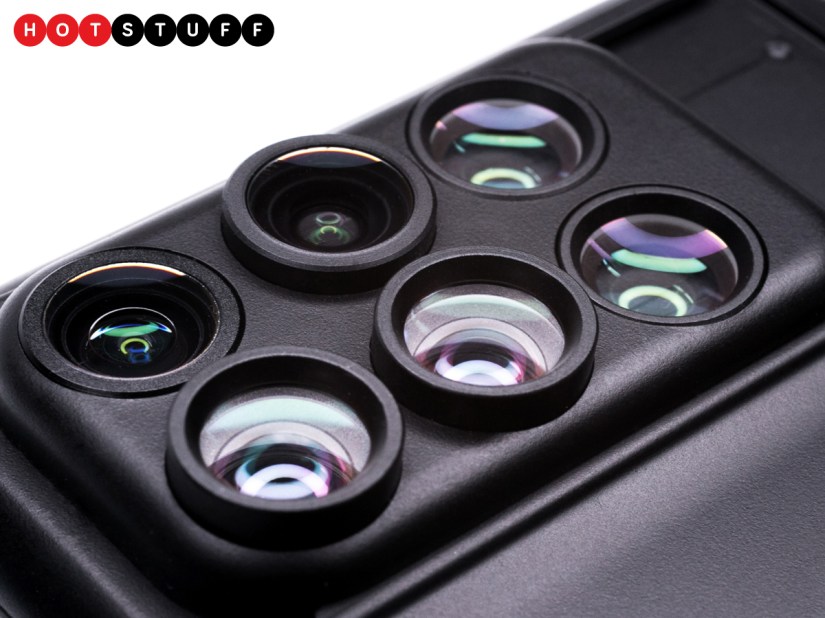 ShiftCam 2.0 is an iPhone case with a dozen slide-and-snap lenses for enthusiasts and pros alike