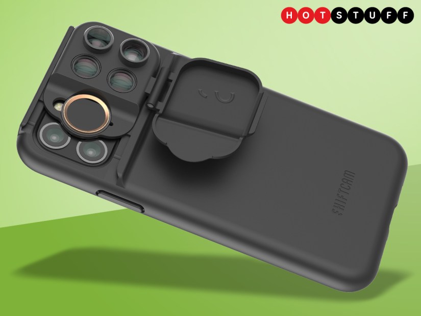 ShiftCam is a multi-lens case for iPhone 11 Pro owners who think three cameras is not enough