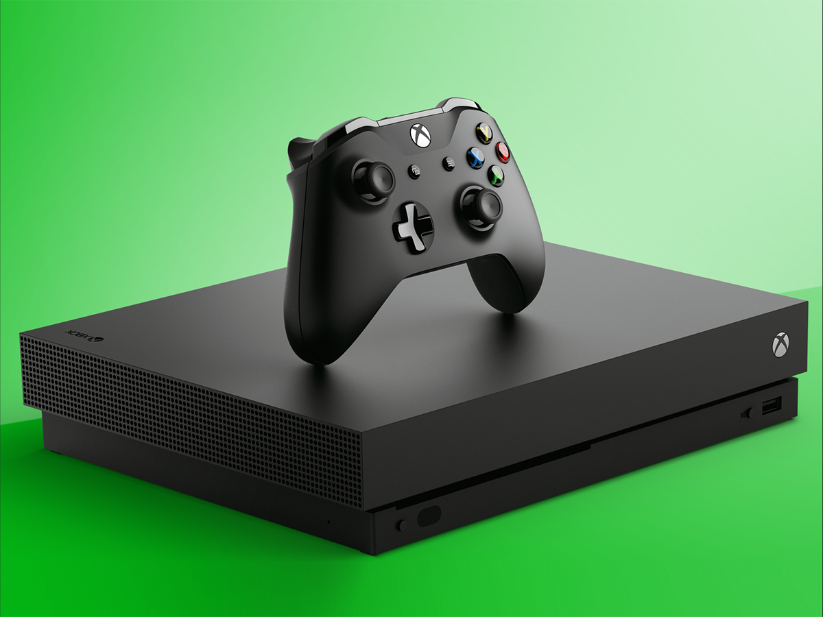 So you just got a… Microsoft Xbox One X | Stuff