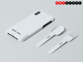 Turn your mobile into a spoon or fork with this weird smartphone case