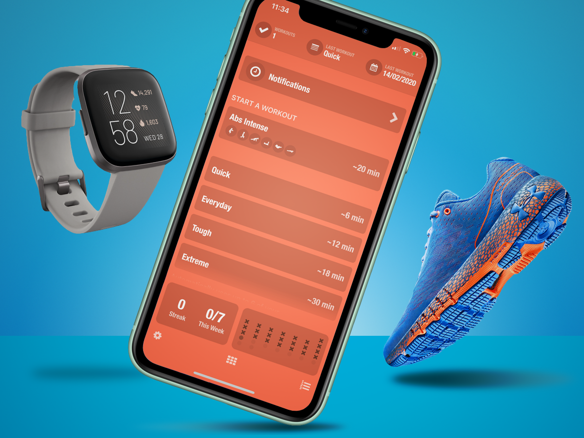 Workout apps, Gym app, Fitness apps design