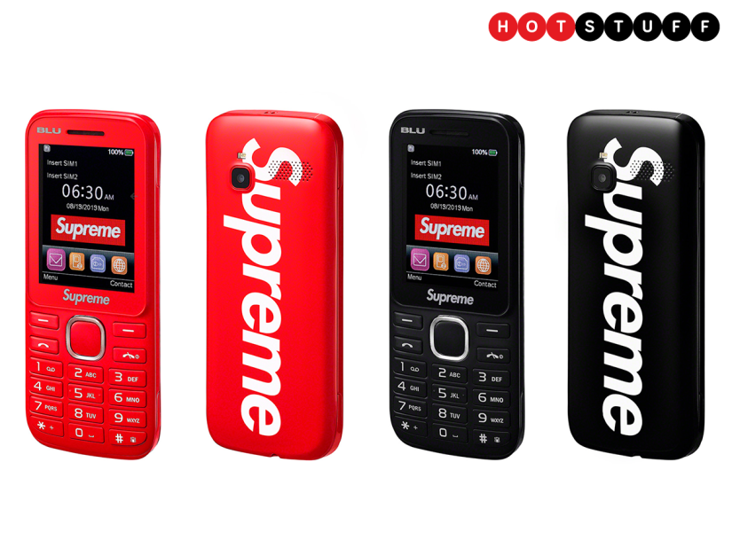 Supreme’s new ‘Burner’ feature phone is one for the hypebeast generation