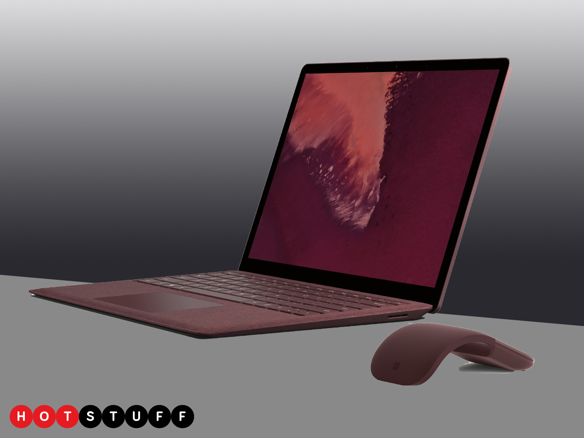 The Microsoft Surface Laptop 2 is back in black (and burgundy) | Stuff