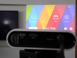 Pocket-sized Android projector turns any flat surface into an 80in touchscreen