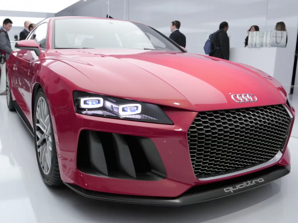 Video Preview: Audi Sport Quattro Laserlight - Futuristic, Laser ...